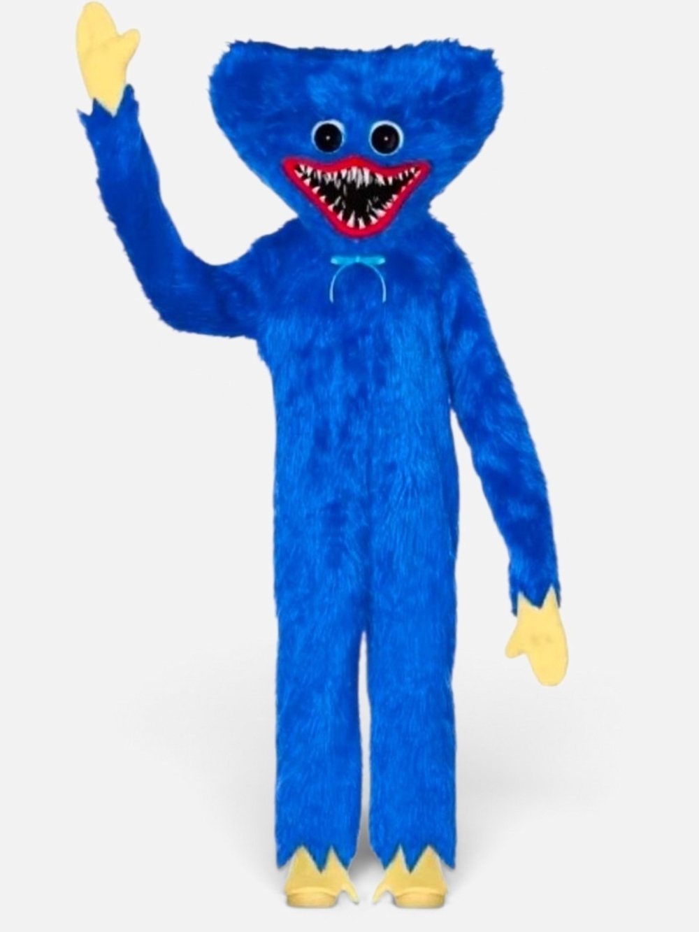 Spirit Huggy Wuggy Monster Kids Costume with Yellow Accents